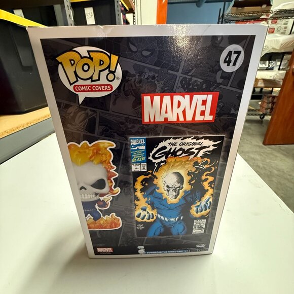 Funko Pop Comic Covers Marvel Ghost Rider #47 Target Exclusive Vinyl Figure - Picture 3 of 9